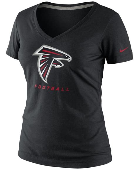 Nike Women S Tee Short Sleeve Dri FIT V Neck Atlanta Falcons Sports Fan Shop By Lids Men
