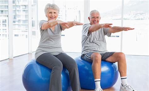 5 Stability Ball Exercises For Seniors With Videos Ball Exercises