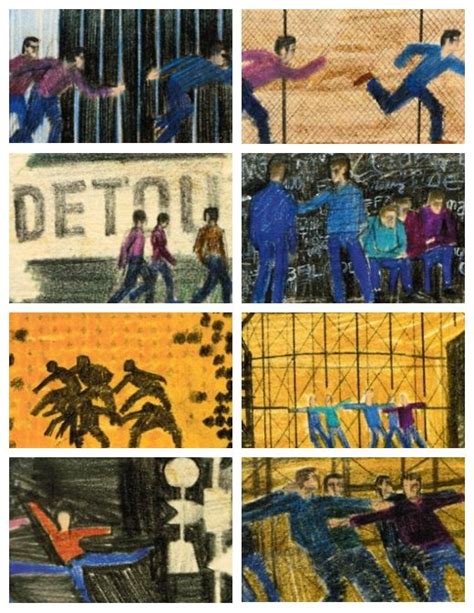 Original Storyboards From West Side Story 1961 By Saul And Elaine Bass