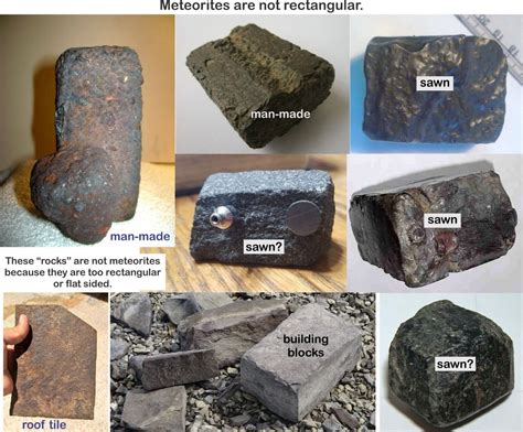 If It Is Rectangular Or Square Then It Is Not A Meteorite Some