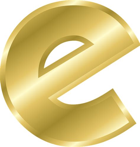 Letter E Lowercase Free Vector Graphic On Pixabay
