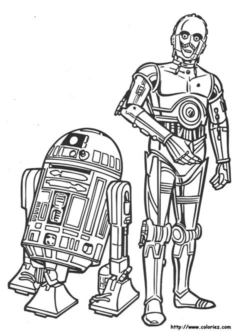 Star Wars R D And C Po Coloring Pages