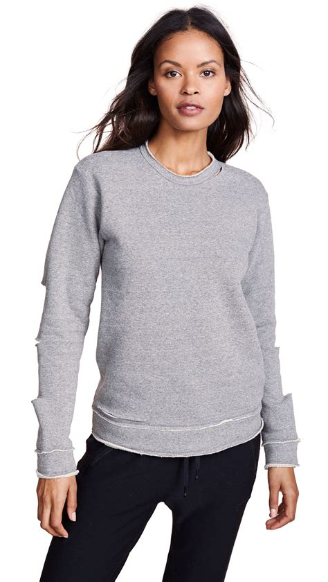 Cypher Sweatshirt by Alala in Heather Gray | Cutout sweater, Women ...