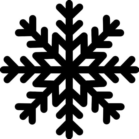 View Simple Snowflake Svg Free PNG