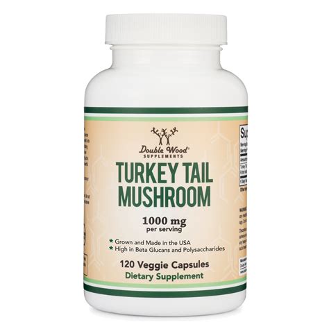turkey tail mushroom double wood supplements