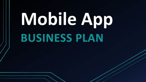 Mobile App Business Plan Template Youtube
