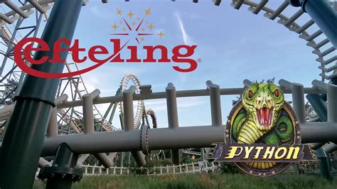 Python Off Ride 4K POV Efteling Theme Park YouTube