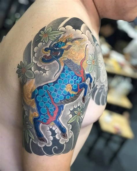 How Are The Colours On The Pixiu R Irezumi