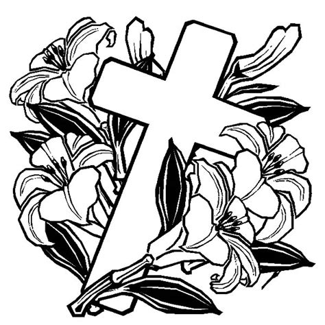Check spelling or type a new query. Cross With Roses Coloring Pages at GetColorings.com | Free ...