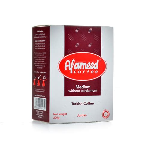 Al Ameed Coffee Medium Roast With Cardamom 200g Granchy