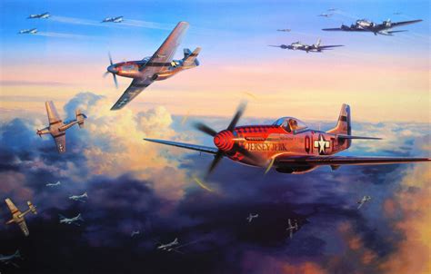 Wallpaper Aircraft War Art Airplanes Painting Aviation Drawing