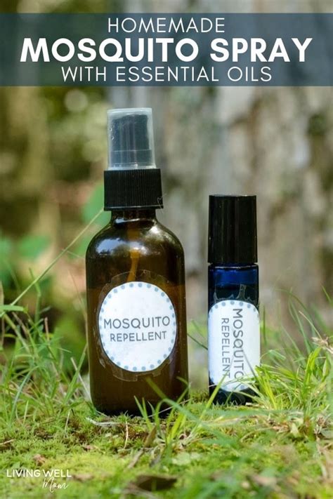 Homemade Mosquito Repellent Spray With Essential Oils Roll On