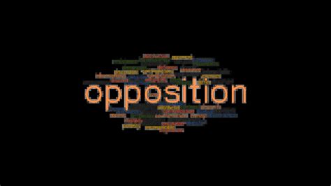 Opposition Synonyms And Related Words What Is Another Word For