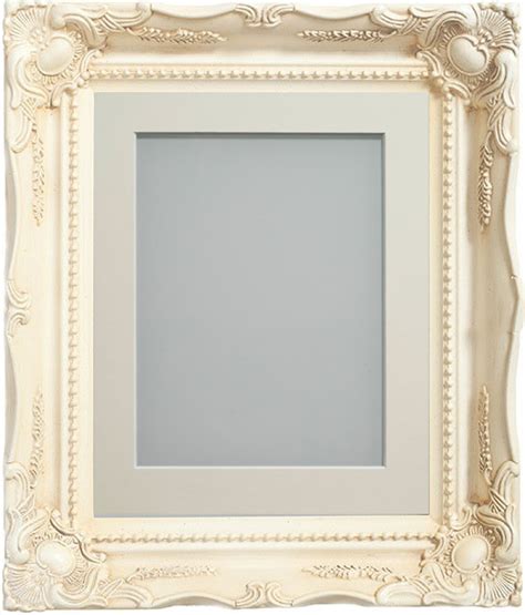 Langley Ivory 14x11 Frame With Ivory Mount Cut For Image Size 12x8