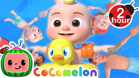 Swimming Song 🌊 Cocomelon Nursery Rhymes Moonbug Kids After School