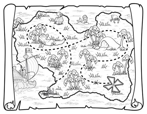Check spelling or type a new query. Treasure Map - Free Coloring Pages