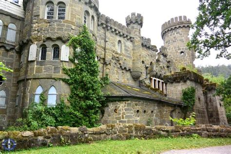 The löwenburg castle with its picturesque location in wilhelmshöhe berg park has the outwardly defiant appearance of a medieval knight's castle. Löwenburg Castle, Rising from the Mist | Two Small Potatoes