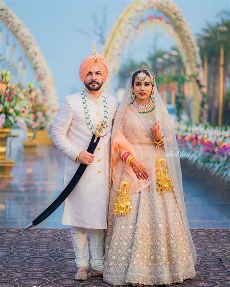 Sikh Wedding Attire At Wedding