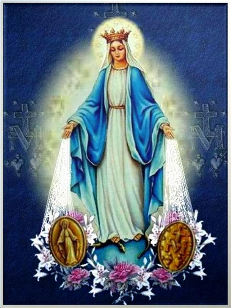 Oraciones A La Virgen Virgen De La Medalla Milagrosa Explicacion De