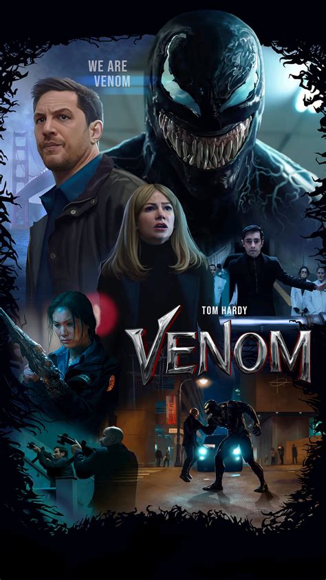 1080x1920 Venom Movie Venom Movies 2018 Movies Poster Tom Hardy