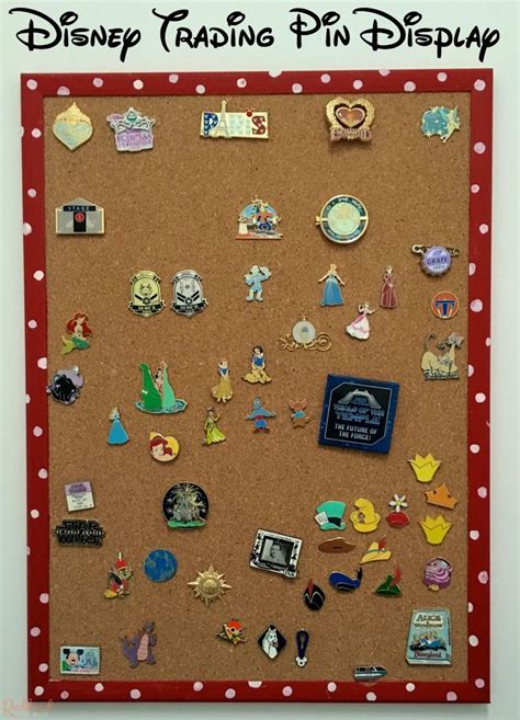 Showcase Your Disney Pin Collection With A Stylish Display Board