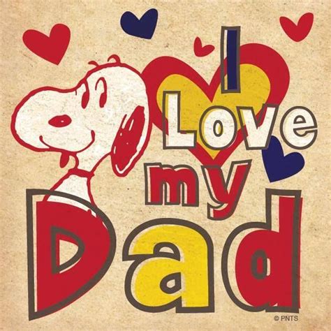 Happy Fathers Day To My Dad And My Stepdad Love Ya Both Snoopy