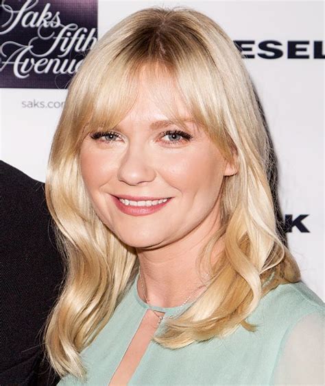 Image Result For Kirsten Dunst Bangs Hair For Round Face Shape Bangs