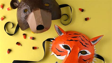 How To Make Diy Masks For Halloween The New York Times