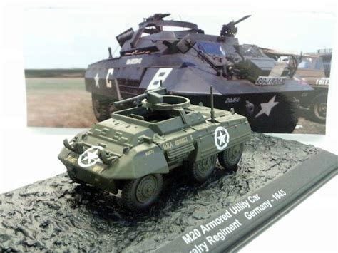 Us Army M20 Armored Utility Car 6th Cavalary Regiment Germany