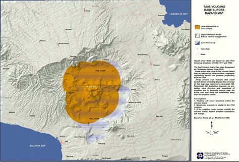  satellite map of taal volcano. Philippines Active Volcanoes