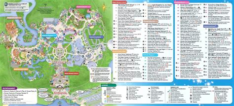 Epcot Park Map Printable Printable Maps