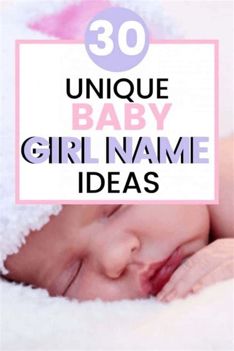 30 Super Unusual Baby Girl Names New Mom Life