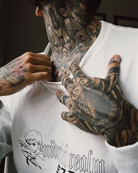 Quite Black By Jotatattooer In Renezz Neck Hand Tattoos Body Suit