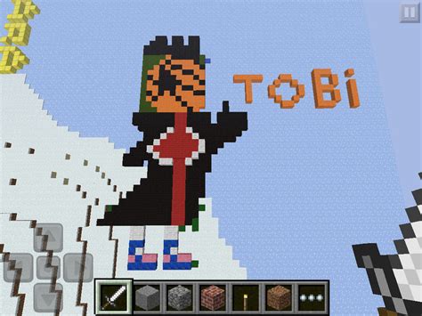 Tobi Minecraft Pe By Deidarasenpai Sama On Deviantart