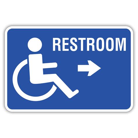 Handicapped Restroom American Sign Company