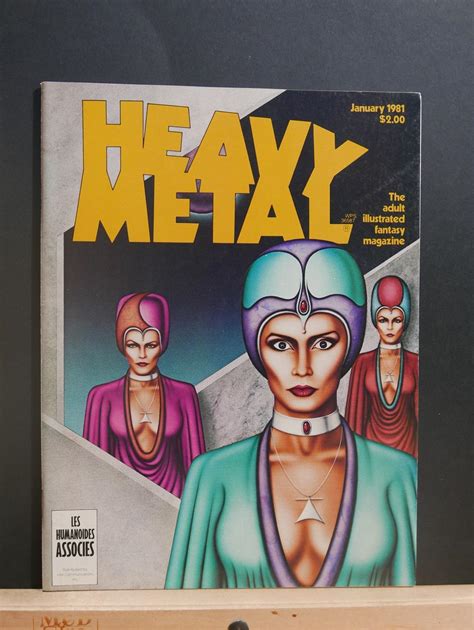 Heavy Metal Magazine January 1981 By Crepax Guido And Don Wood Ribera