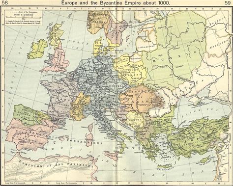 Карта Европы в разные времена 814 1907 года Gorbutovich — Livejournal