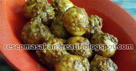 1 10 resep kreasi sup berbagai daging; RESEP RENDANG TELUR REBUS BUMBU PADANG - Aneka Resep ...