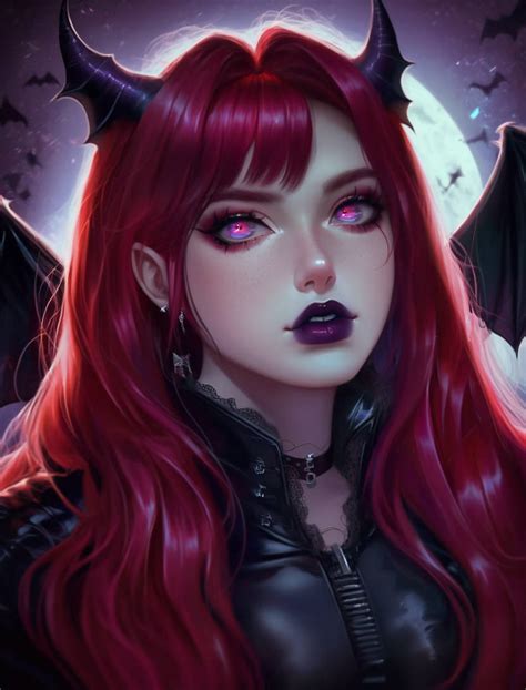 Goth Succubus By Aiartdealer On Deviantart