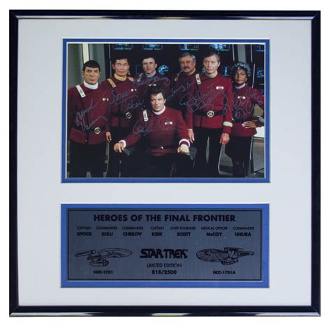 Cast Of Star Trek Autographs Available At