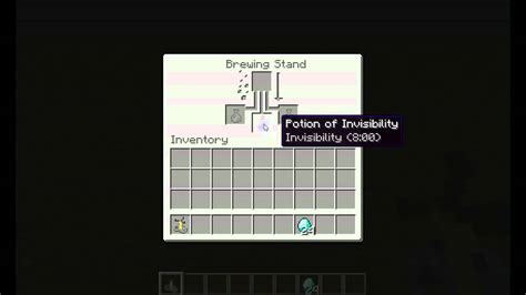 The potion of invisibility in minecraft can make a player model disappear but is not without weaknesses. How To Make A Potion Of Invisibility - MineCraft - YouTube