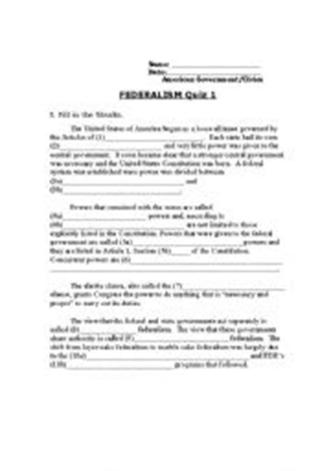 Circulate to answer questions as. 30 Icivics Federalism Worksheet Answers - Free Worksheet Spreadsheet