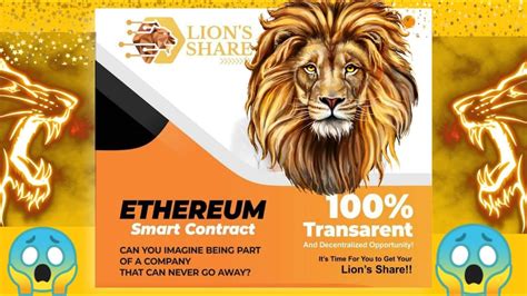 Lions Share New Smart Contract Updates Youtube