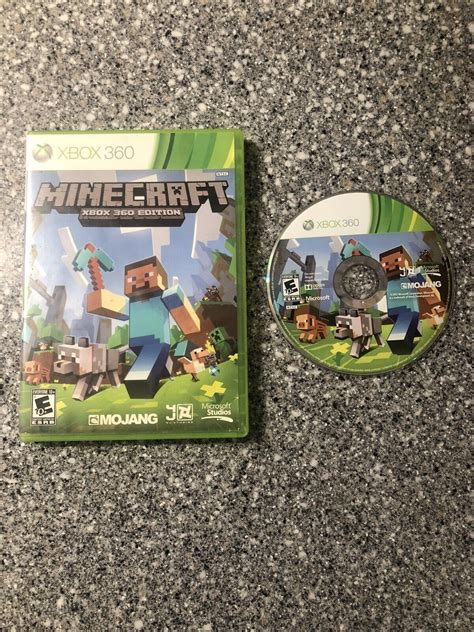 Minecraft Microsoft Xbox 360 2013 In Box No Manual Tested Working