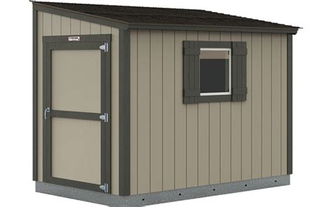 And this outdoor storage shed can be placed anywhere in the backyard or deck where storage is needed. PREMIER LEAN-TO by Tuff Shed Buildings & Garage's in ...
