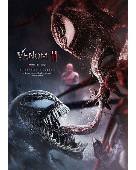 Venom 2 Cant Wait To See Spidey Vs Venom Art Credit