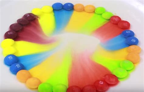 Try A Skittles Diffusion Experiment Video Realclearscience