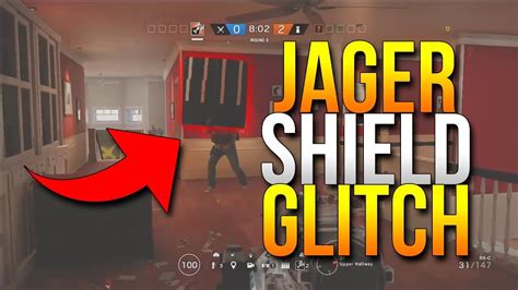 New Method Op Jager Head Shield Glitch Rainbow Six Siege White