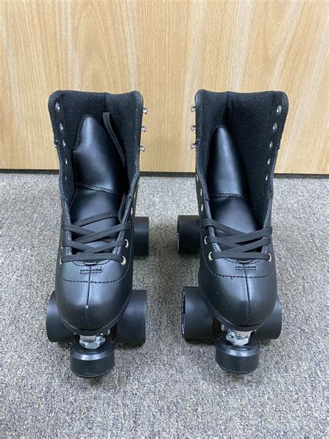 Used C7skates Dark Magic Indooroutdoor Premium Quad Roller Skates Ebay