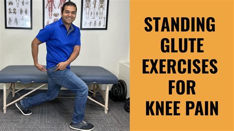 Top 6 Standing Glute Exercises To Help Knee Pain Youtube